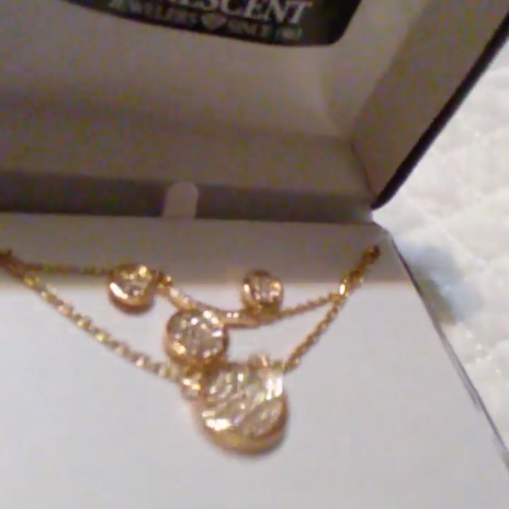 Cresent Jewelers Necklace & Earring Set